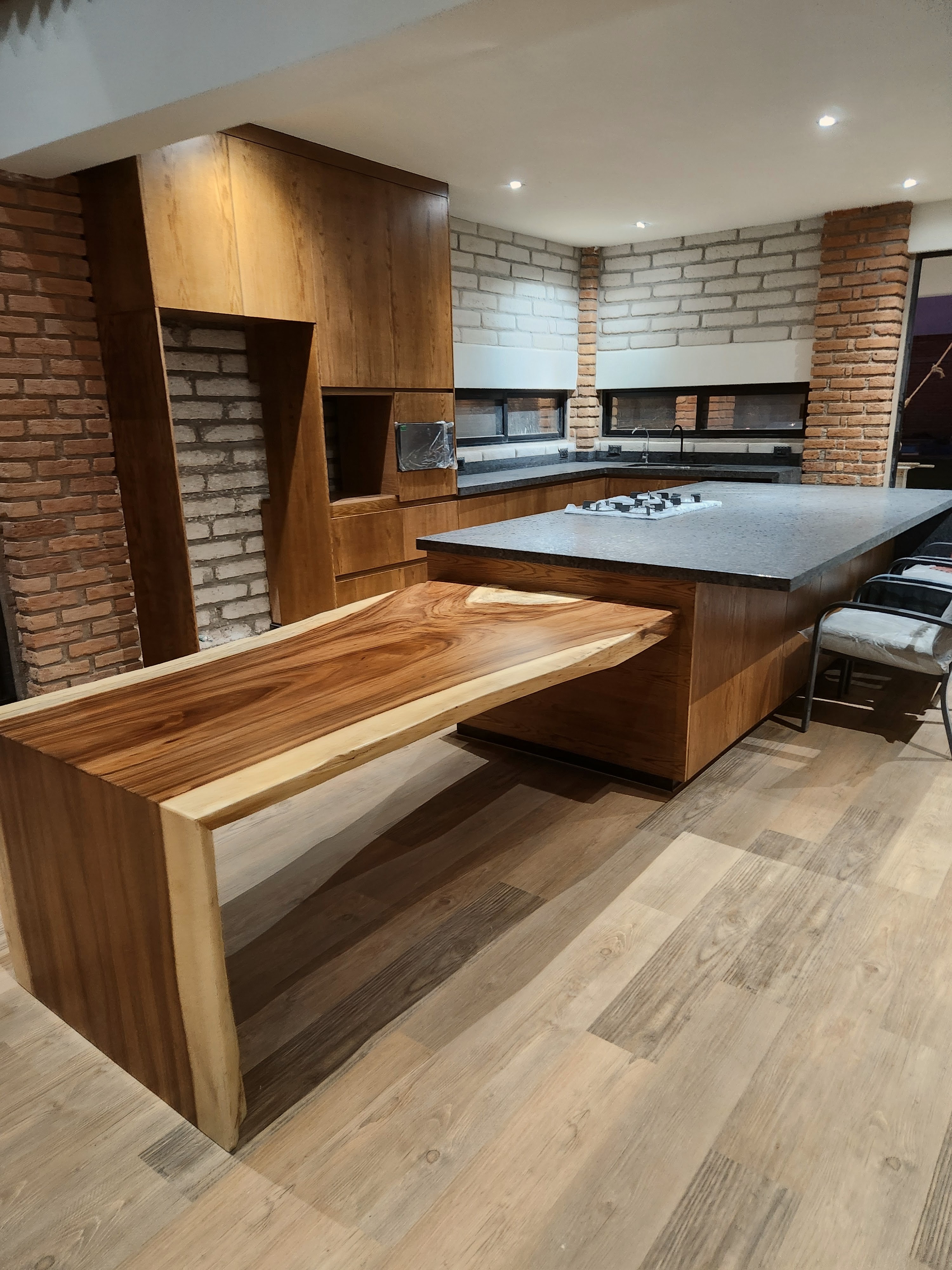 Espacio de cocina contemporánea